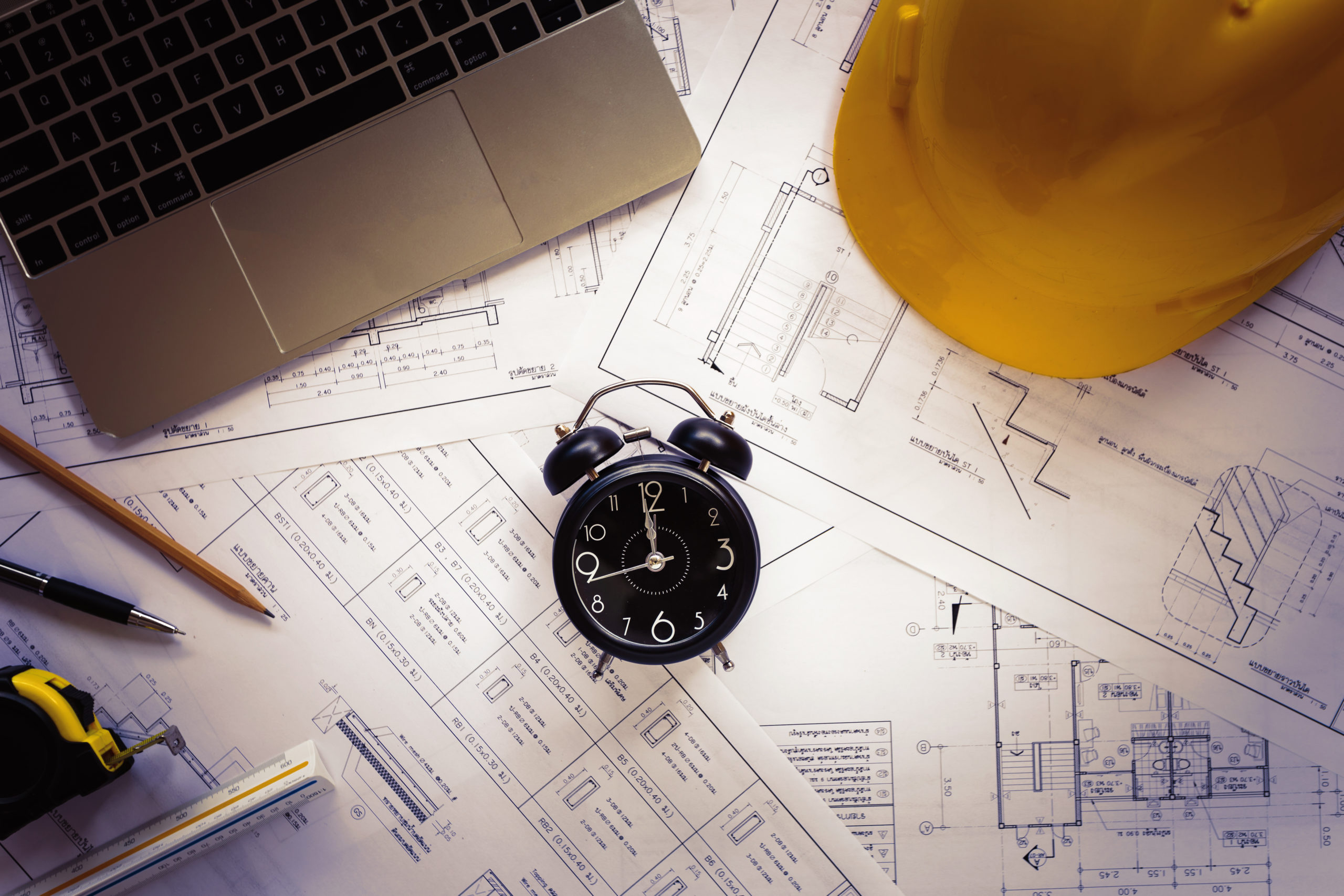 Top view architect tools